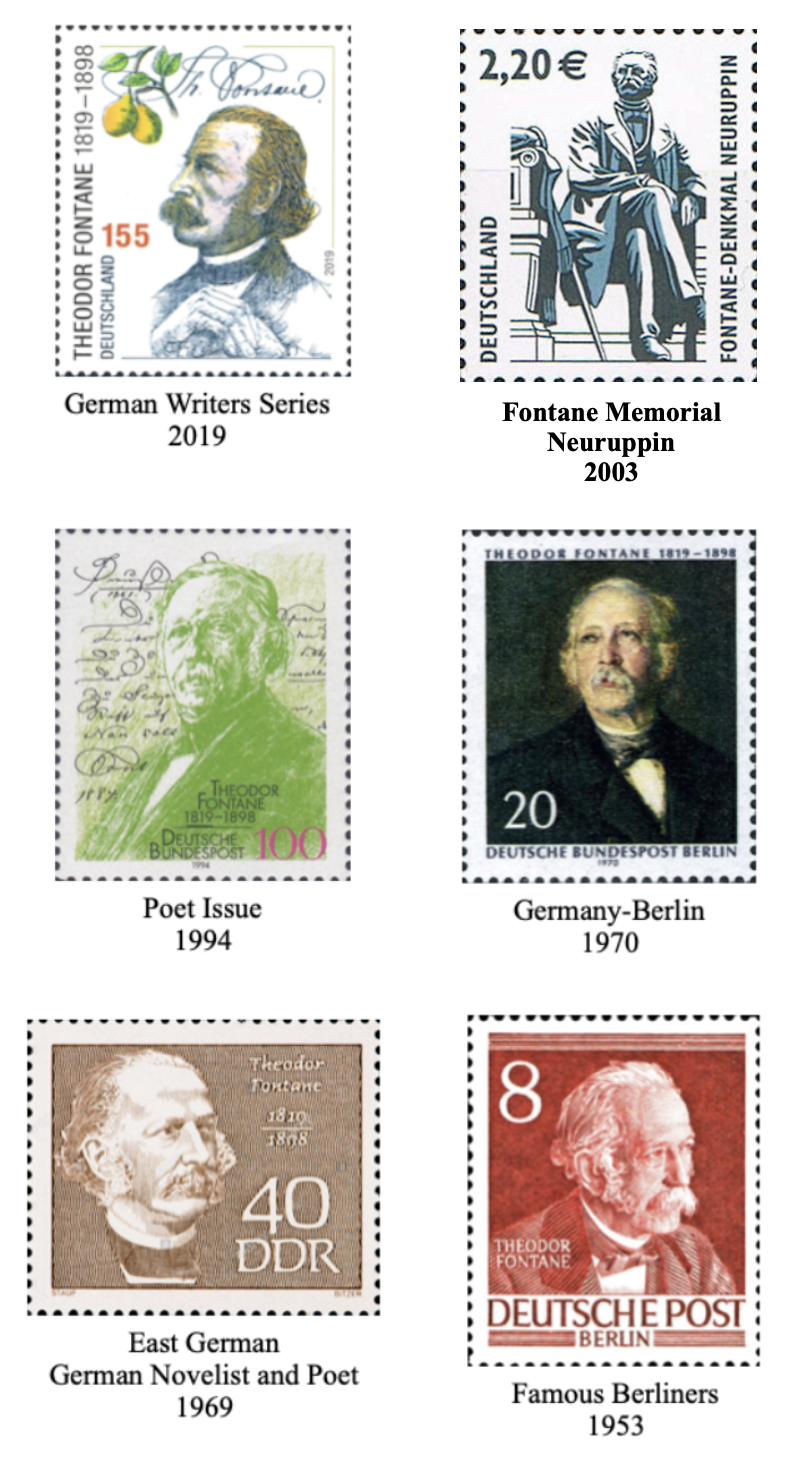 Fontane Stamps